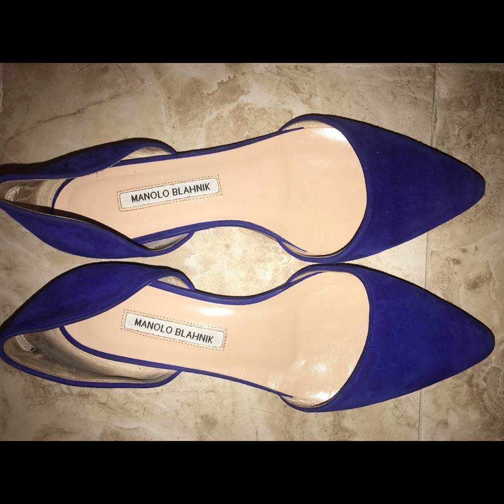 100% Authentic Manolo Blahnik Flats